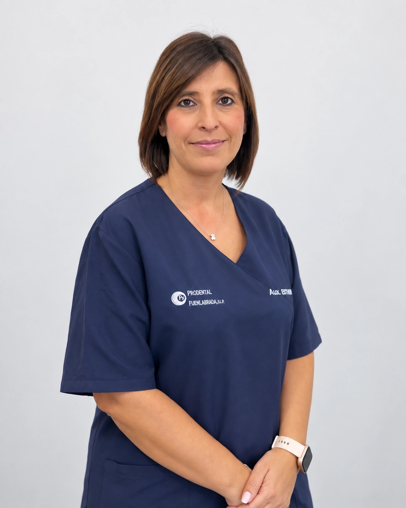 Ester Tomás, auxiliar de clínica en Prodental Fuenlabrada